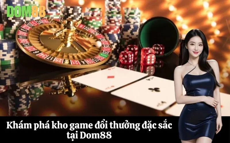Khám phá kho game đổi thưởng đặc sắc tại Dom88