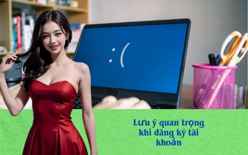 Lưu ý quan trọng khi đăng ký tài khoản